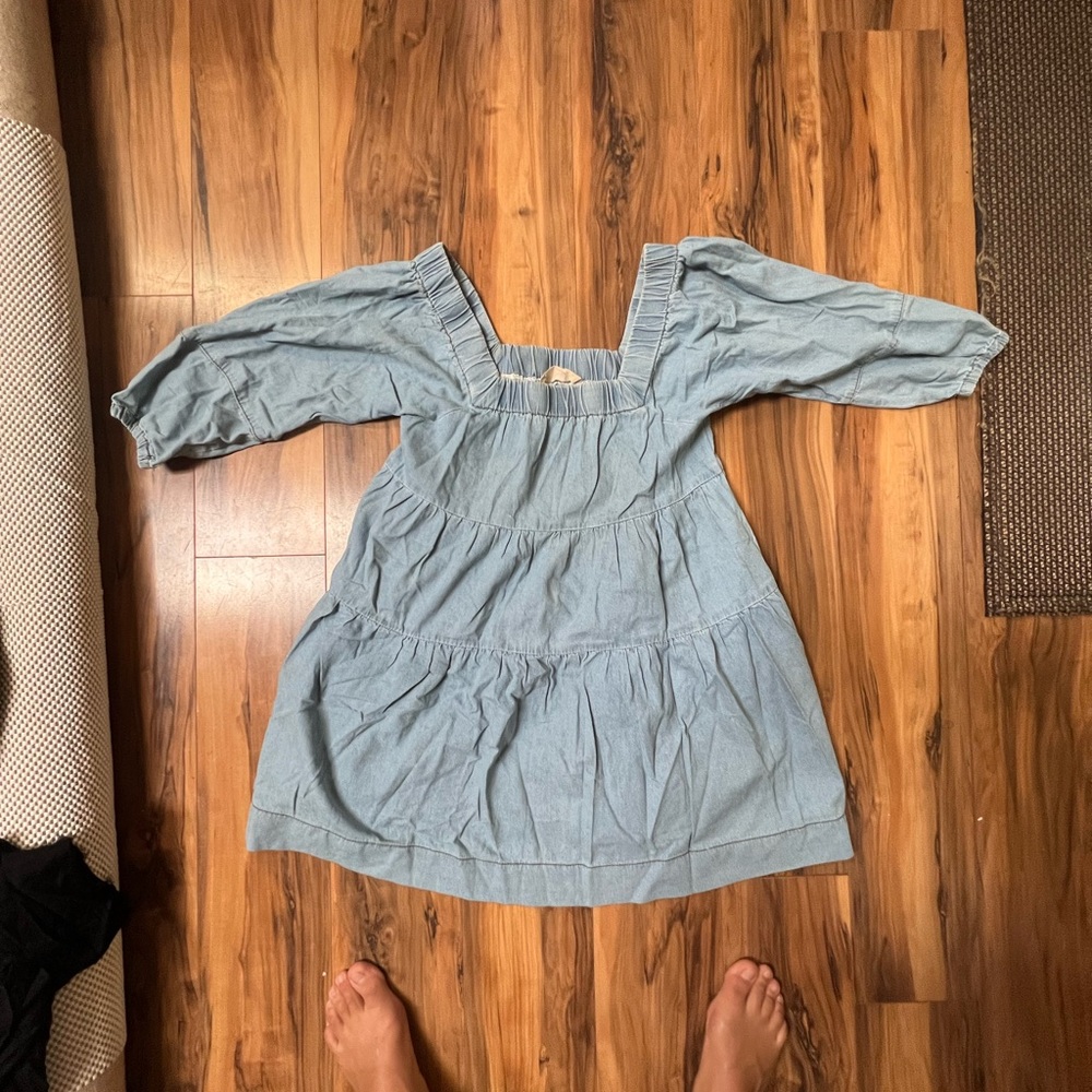 Denim summery dress